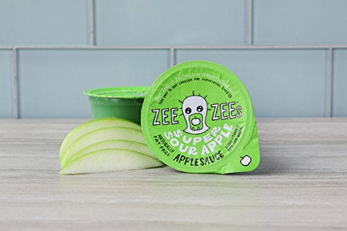 Zee Zees Mango Peach Applesauce Cups, Unsweetened, All Natural, No Sugar Added, 4 oz Cups, 24 pack