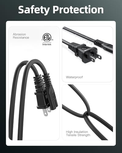Superer Charger Power Cord Fit for JBL Partybox 110 310 320 120 710 720 100 300 520 1000, ONN Party Speaker