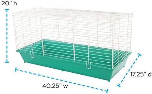 Ware Manufacturing Home Sweet Home Pet Cage for Small Animals - 40 Inches - Colors may vary