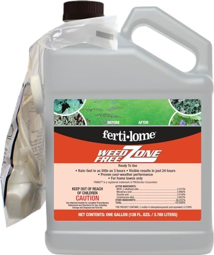 Fertilome (10532) Weed Free Zone Broadleaf Weed Killer RTU, 1 Gal
