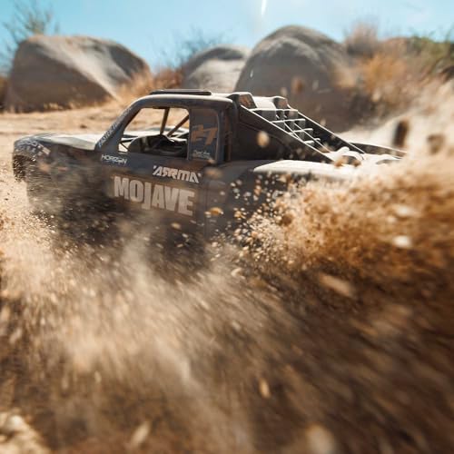 ARRMA Mojave GROM 4X4 223S BLX Brushless Desert Truck RTR, Black | ARA2304T1, Small Scale, With DSC, Battery and Charger Not Included