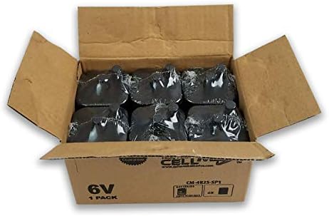 6-Volt Super Heavy Duty, Lantern Battery - 6 Pack
