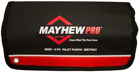 Mayhew Pro 62250 Pilot Punch Kit, 6-Piece