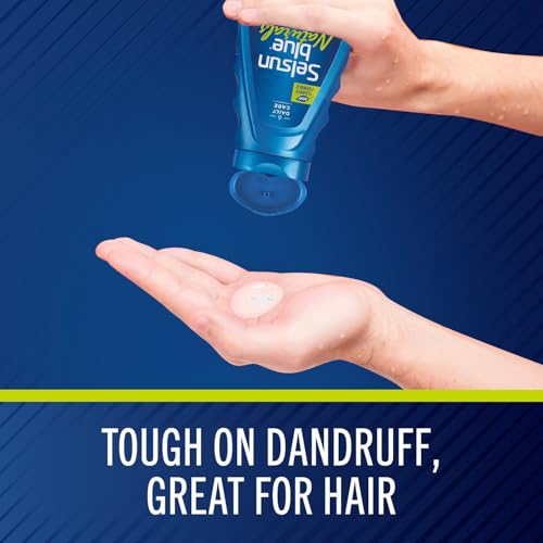 Selsun Blue Naturals Itchy Dry Scalp Antidandruff Shampoo, Extra-Hydrating Formula With Vitamins B3 and E, 11 fl. oz.
