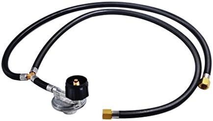 onlyfire 3 Feet Y-Splitter Low Pressure Propane Regulator Double Hoses | for Grill,Heater and Propane Appliances,QCC-1 Tank Connections