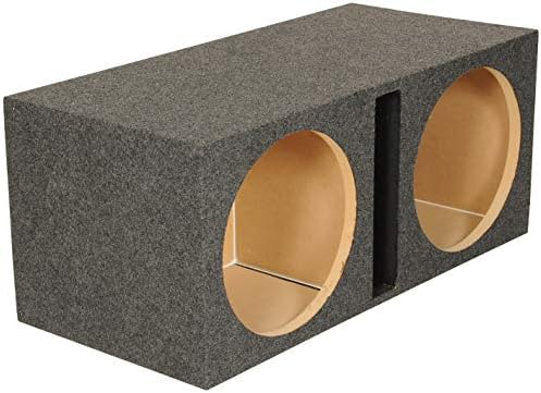 Rockville RDV15 Dual 15" Vented Car Subwoofer Enclosure Sub Box, 2.4 Cu Ft