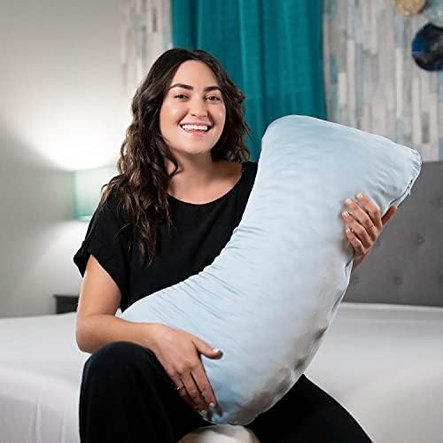 Honeydew Queen Side Pillow Case - Fits The Scrumptious and Essence Curved Pillows for Side Sleeping - Comfortable and Soft Cooling Viscose Made from