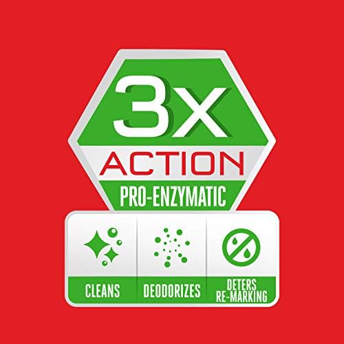Rug Doctor Professional Triple Action Pet Stain and Odor Deep Carpet Cleaner Solution 48oz. Triple Action Formula Cleans, Deodorizes and Deters Remarking, Carpet Shampoo for Pet Stains & Odors