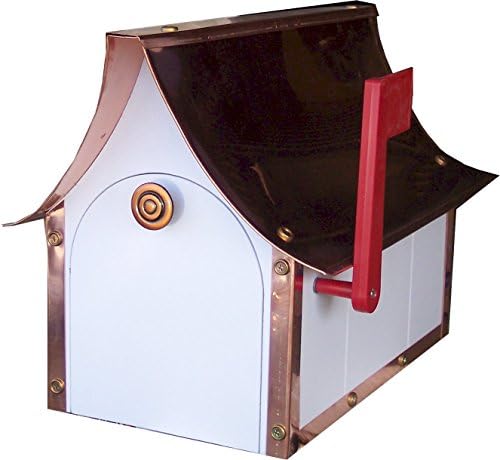 Mailbox with Copper Roof