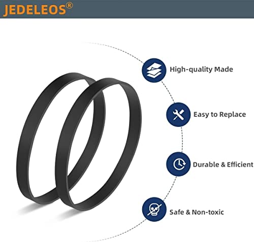 JEDELEOS Replacement Belts for Bissell Model 2252 2253 2254 22543 2255 2256 2258 2259 2260 2316 1309 1790 1792 1793 1413 2739 Powerlifter and