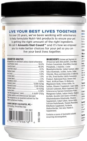 Nutri-Vet Kitten Milk Replacer, Milk Replacer for Kittens, 12oz | Kitten Formula, Powdered Milk, Nursing Support, Cat Care, Whelping Supplies