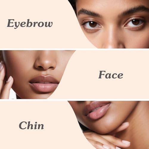 tuokiy Replacement Heads for Flawless Finishing Touch Face Shaver | Compatible with Flawless facial hair remover gen 2, 4-pack, Hypoallergenic blades
