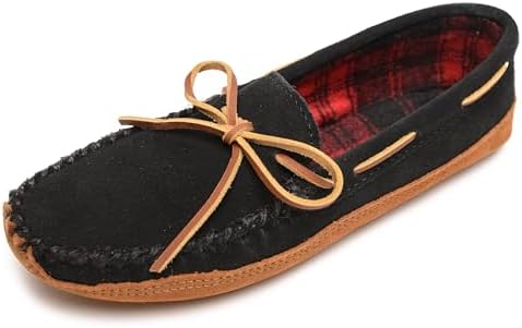 Minnetonka Men's Double Bottom Fleece Slipper