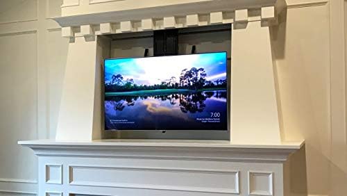 Whisper Ride 700 Motorized TV Lift for TVs up to 50”, 5-Year Warranty, Danish Engineered for a Thinner Profile, Increased Stability & Safety