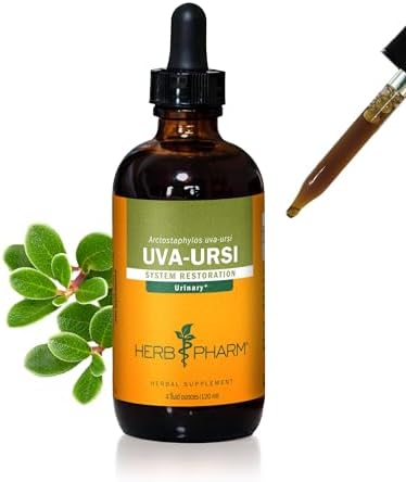 Herb Pharm Uva Ursi Liquid ExtraCount for Urinary System Support, 1 Oz