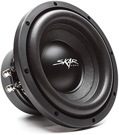 Skar Audio Single 8" Complete 700 Watt SDR Series Subwoofer Bass Package - Includes Loaded Enclosure with Amplifier