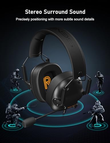 SENZER SG500 Gaming Headset with Noise Cancelling Microphone Black