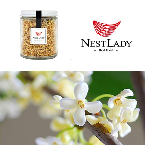 NESTLADY Osmanthus Flower Tea, Dried Golden Osmanthus, 30g