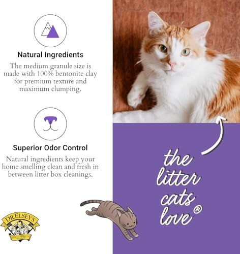 Dr. Elsey's® Clean Tracks Clumping Clay Cat Litter 40 lb. Bag