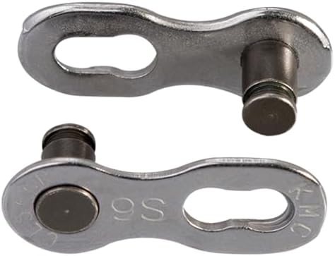 KMC 9 Speed EPT MissingLink, Dark Silver, Pack of 2