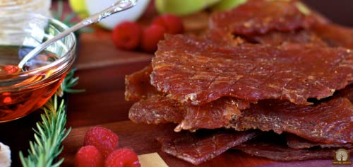 Mahogany Smoked Meats: Honey Turkey Jerky - 16oz
