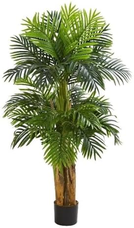 Nearly Natural 5ft. Triple Areca Palm Artificial Tree