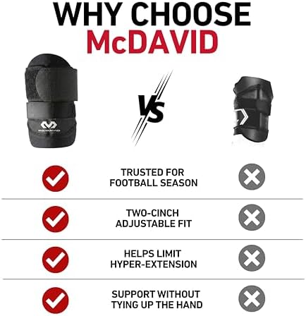 McDavid Wrist Brace, Adjustable Wrist Guard Support for Work to Help Prevent Wrist Injuries