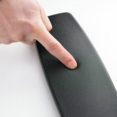 New Replacement Arm Pads Caps for Steelcase Leap V2, Amia Office Chair Black (2pc)