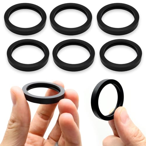 Captain O-Ring – 00358R Gas Can Spout Gasket Seals (6 Pack) - Rubber Replacement Gasoline/Fuel Jug Washer Seals, Upgraded Version