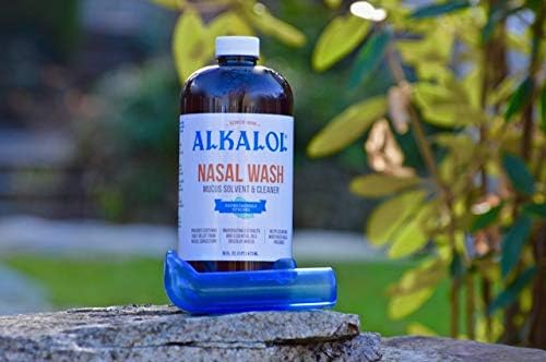 Alkalol - A Natural Soothing Nasal Wash, menthol, 2 Piece Set 1 Count