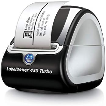 DYMO Label Printer | LabelWriter 450 Turbo Direct Thermal Label Printer, Fast Printing, Great for Labeling, Filing, Shipping, Mailing