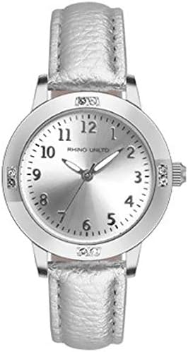 TUOTISI Women's Leather Band Quartz Movement Waterproof Business Classic Analog Watch with Genuine Leather Stainless Steel Band Elegant Ladies Watch