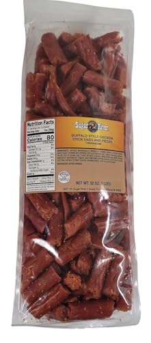 Sugar River Meat Snack Links Sticks Ends & Pieces, 2lbs (Original Snack Stick, NOT vacuum sealed)