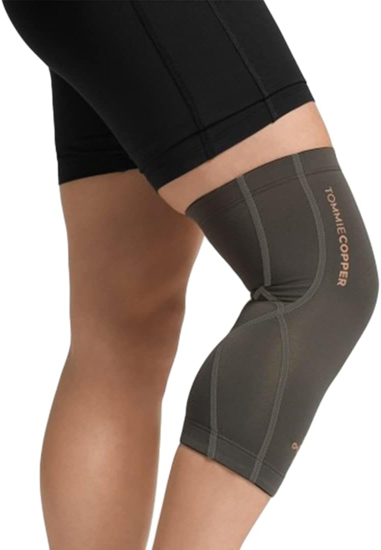 Tommie Copper Performance Compression Knee Sleeve l Knee Brace for Joint Support l Men and Women