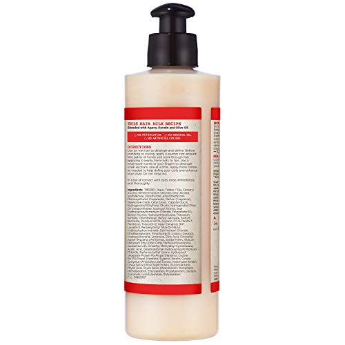Carol's Daughter Hair Milk Curl Refresher Spray for Coils and Waves, with Agave, Sweet Almond and Wheat Protein, 10 fl oz