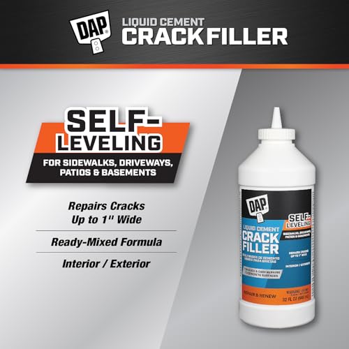 DAP Liquid Cement Crack Filler (Ready to Use), Gray, 32 Oz (7079837584)
