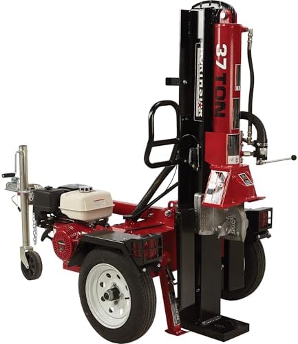 NorthStar Deluxe Horizontal/Vertical Log Splitter - 37-Ton Ram Force, 389cc Honda GX390 Engine