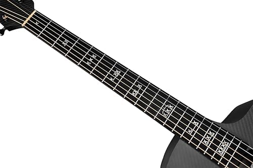 Natasha Carbon Fiber Acoustic Guitar 41-inch Steel-string Guitarra Durable 6-string Guitar
