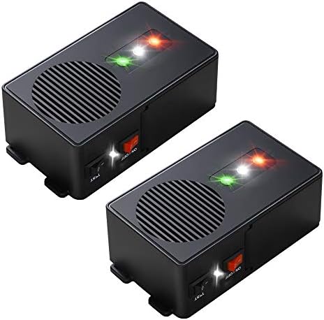 Battery Operated Under Hood Ultrasonic Rodent Repellent for Cars, Pack of 2