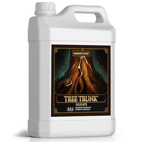 Humboldts Secret Tree Trunk | Potassium Silicate Additive | Liquid Fertilizer for Thicker Stalks, Stress Resistance & Branch Development | Indoor & Outdoor Plant Food, Hydroponic Nutrients, 32 Ounce