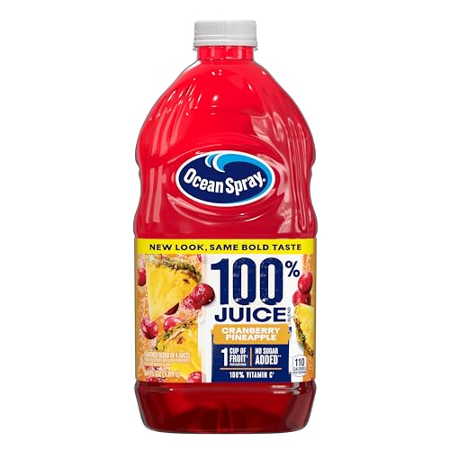 Ocean Spray 100% Apple Juice, 60 Fl Oz (Pack of 8)