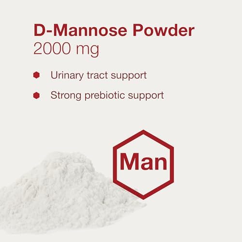 PROTOCOL FOR LIFE BALANCE D-Mannose Powder - 2g per Serving - Bladder Cleanse - Support Health Urinary Tract - for Men & Women - Kosher & Non-GMO