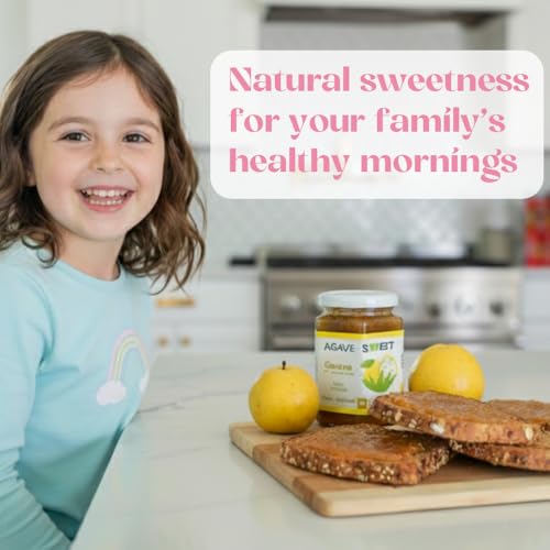 Agave Sweet Mango Fruit Spread with Agave Syrup No Sugar Fruit Spread 10 oz