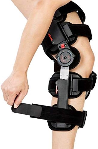 kefit Hinged Knee Brace Rom, Knee Support for Torn Acl, Meniscus Tear, Pcl, Surgery Recovery, Adjustable Post Op Knee Immobilizer