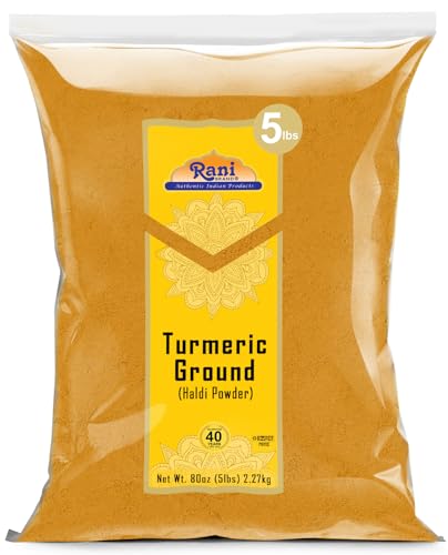 Rani Turmeric (Haldi) Root Whole Spice, Dried 7oz (200g) ~ All Natural | 100% Pure | Vegan | Gluten Friendly | NON-GMO | Kosher | Indian Origin