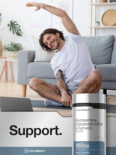 Horbäach Glucosamine Chondroitin MSM | 360 Caplets
