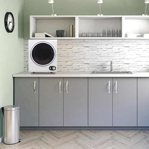 Magic Chef Compact Electric White MCSDRY15W 1.5 cu. ft. Laundry Dryer