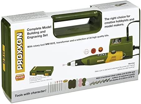 Proxxon 38515 Model Building and Engraving Set