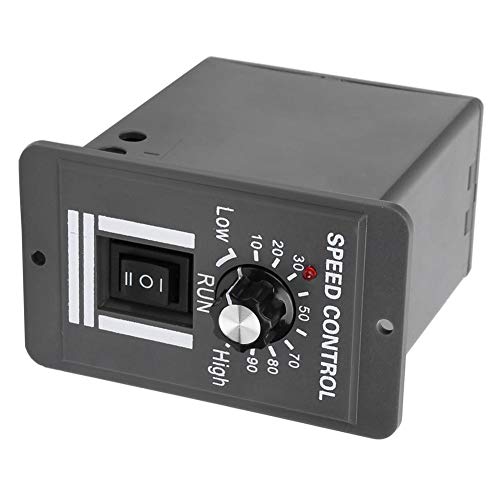 DC12V-60V/20A Motor Speed Controller, DC Motor Speed Controller, Forward/Reverse Electric Motor Speed Regulator, Suitable for DC Brush Motor