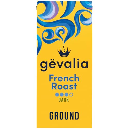 Gevalia Ground Coffee, French Roast Dark Roast, 12 oz Bag